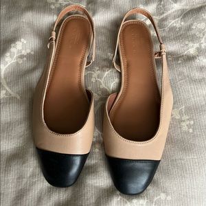 ASOS Captoe Slingback Flats